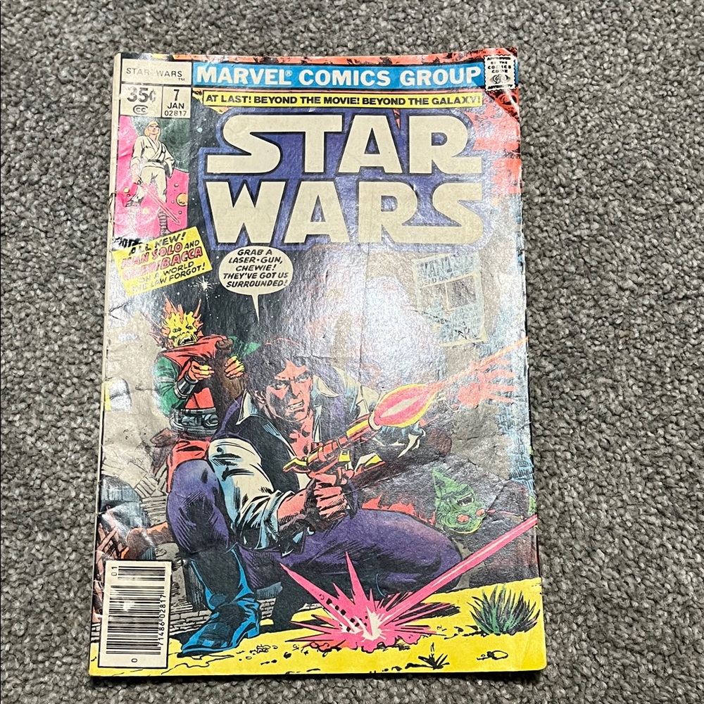 Marvel Star Wars Comic with Vibrant Colors